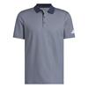adidas Gents Beyond Textured Polo Shirt Navy