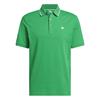 adidas Golf Originals Gents Twistknit Trefoil Polo Shirt Green