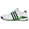 adidas Gents Tour360 25 Spikeless Golf Shoes Ftwr White - Aurora Ivy - Lime Burst