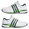 adidas Gents Tour360 25 Spikeless Golf Shoes Ftwr White - Aurora Ivy - Lime Burst