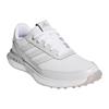 adidas Ladies S2G Leather Spikeless Shoes Cloud White - Silver Metallic