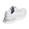 adidas Ladies S2G Leather Spikeless Shoes Cloud White - Silver Metallic