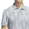 adidas Gents Ultimate365 Micro Texture Polo Shirt Wonder Blue