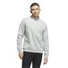adidas Gents Elevated ¼-Zip Sweatshirt Wonder Silver