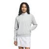 adidas Ladies Ultimate365 Half-Zip Layering Top Wonder Silver