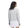 adidas Ladies Ultimate365 Half-Zip Layering Top Wonder Silver