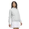 adidas Ladies Ultimate365 Half-Zip Layering Top Wonder Silver