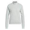 adidas Ladies Ultimate365 Half-Zip Layering Top Wonder Silver