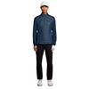 Lyle & Scott Gents Hybrid Water Resistant Quilted Jacket Rider Blue (X526)