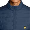 Lyle & Scott Gents Hybrid Water Resistant Quilted Jacket Rider Blue (X526)
