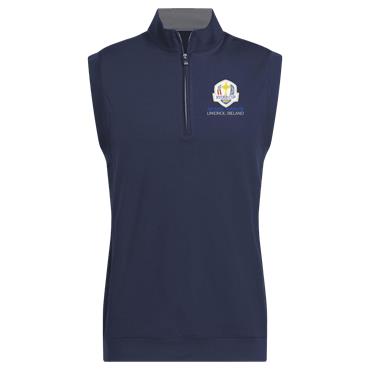 adidas Gents Ultimate365 Classic Quarter-Zip Ryder Cup 2027 Vest Collegiate Navy