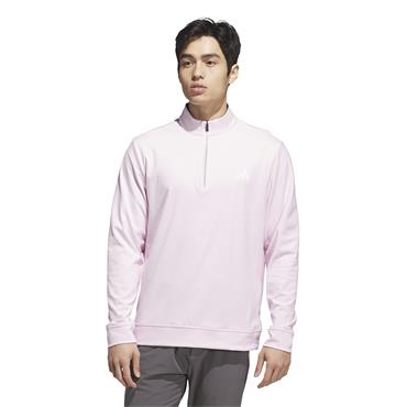adidas Gents Ultimate365 Classic Quarter-Zip Pullover Clear Pink