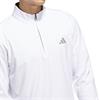 adidas Gents Ultimate365 Classic ¼ Zip Pullover White