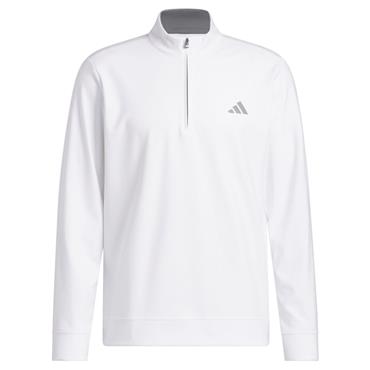 adidas Gents Ultimate365 Classic ¼ Zip Pullover White