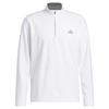 adidas Gents Ultimate365 Classic ¼ Zip Pullover White