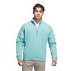 adidas Gents Go-to Heritage Loose ¼ Zip Mint Ton