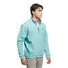 adidas Gents Go-to Heritage Loose ¼ Zip Mint Ton