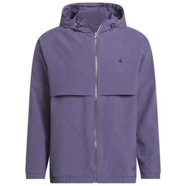 adidas Gents Go-to Full-Zip Windbreaker Preloved Violet