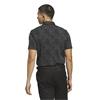 adidas Gents Go-To Printed Polo Shirt Carbon - Black