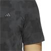 adidas Gents Go-To Printed Polo Shirt Carbon - Black