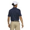 adidas Golf Originals Gents Printed Trefoil Polo Shirt Night Indigo