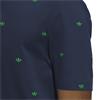 adidas Golf Originals Gents Printed Trefoil Polo Shirt Night Indigo