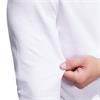 adidas Gents Beyond Long Sleeve Loose Fit Polo Shirt White