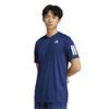adidas Gents Club Climacool 3-Stripes T-Shirt Navy