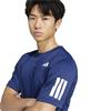adidas Gents Club Climacool 3-Stripes T-Shirt Navy