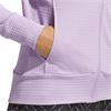 adidas Ladies Ultimate365 Textured Jacket Powder Plum