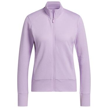 adidas Ladies Ultimate365 Textured Jacket Powder Plum