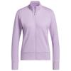 adidas Ladies Ultimate365 Textured Jacket Powder Plum
