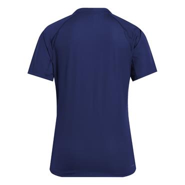 adidas Ladies Club 3-Stripes Tennis Climacool T-Shirt Navy