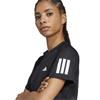 adidas Ladies Club 3-Stripes Tennis Climacool T-Shirt Black