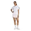 adidas Ladies Club 3-Stripes Tennis Climacool T-Shirt White