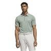 adidas Gents Ultimate365 Solid Polo Shirt Silver Green