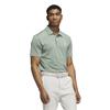 adidas Gents Ultimate365 Solid Polo Shirt Silver Green