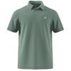 adidas Gents Ultimate365 Solid Polo Shirt Silver Green