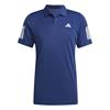 adidas Gents Club 3-Stripes Polo Shirt Navy