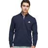 adidas Gents Ultimate365 Tour 1/4 Zip Sweatshirt Collegiate Navy
