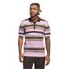adidas Golf Originals Gents Knit Polo Shirt Bliss Lilac - Dark Brown