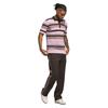 adidas Golf Originals Gents Knit Polo Shirt Bliss Lilac - Dark Brown