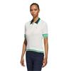adidas Golf Originals Ladies Knit Polo Shirt Core White