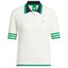 adidas Golf Originals Ladies Knit Polo Shirt Core White