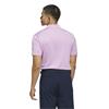 Adidas Gents Core Performance Primegreen Polo Shirt Clear Lilac
