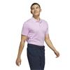 Adidas Gents Core Performance Primegreen Polo Shirt Clear Lilac