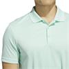 Adidas Gents Core Performance Primegreen Polo Shirt Clear Mint