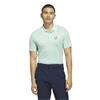 Adidas Gents Core Performance Primegreen Ryder Cup 2027 Polo Shirt Clear Mint