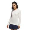 adidas Golf Originals Ladies Cashmere Knit Sweatshirt Chalk White