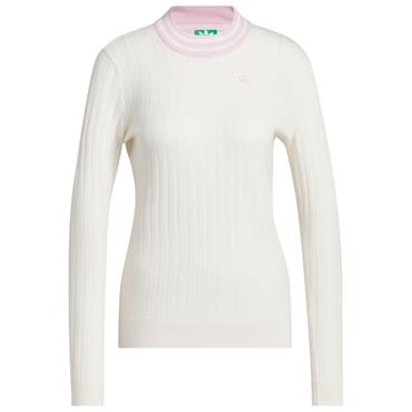 adidas Golf Originals Ladies Cashmere Knit Sweatshirt Chalk White
